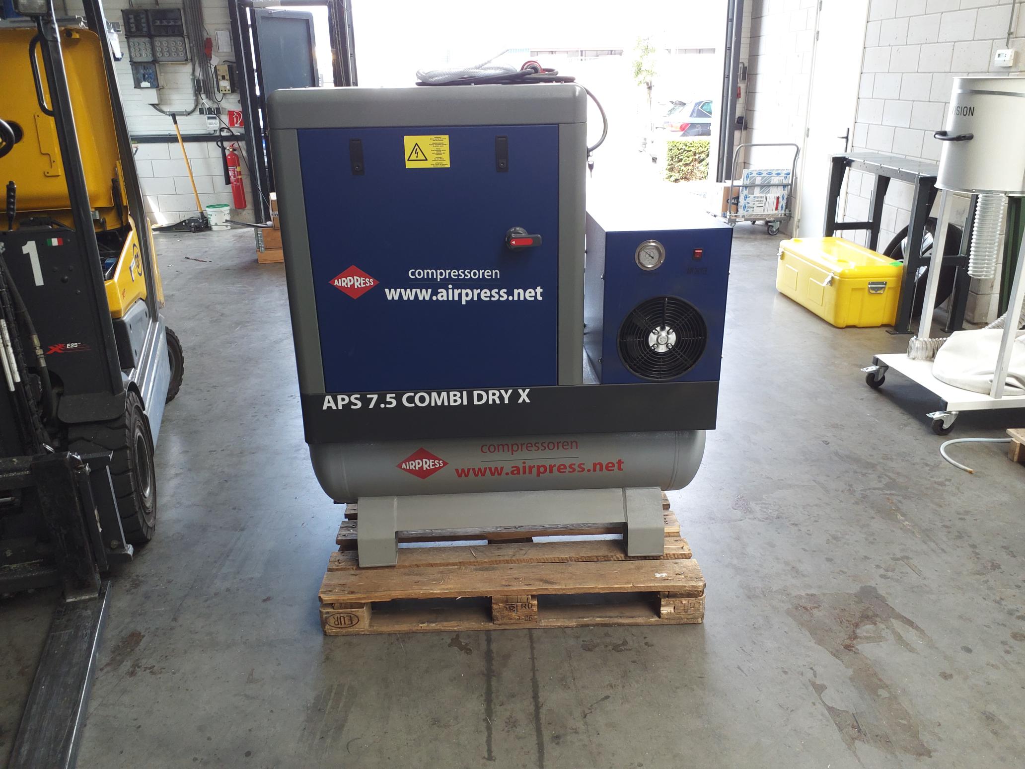 Demo-model-Compressor-APS-7.5-Combi-Dry-X